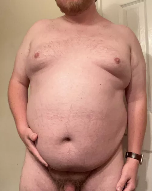 gay bottom with some tummy