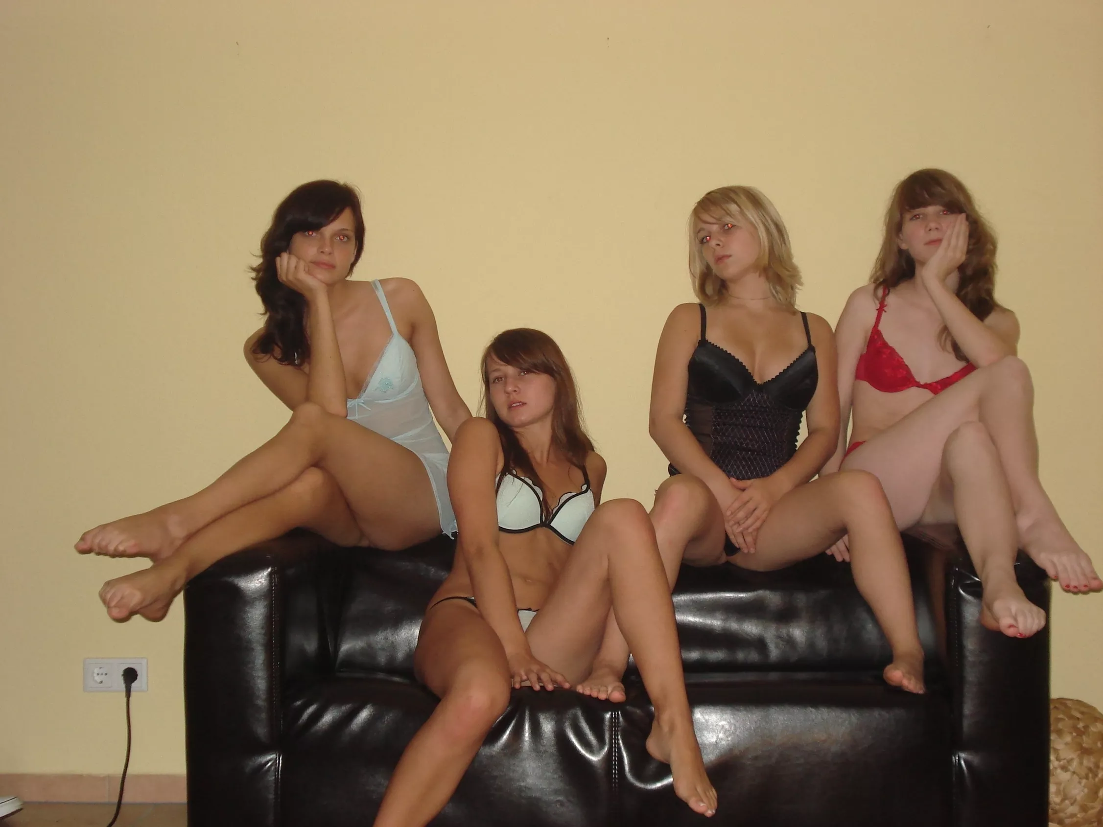 Girls on the couch