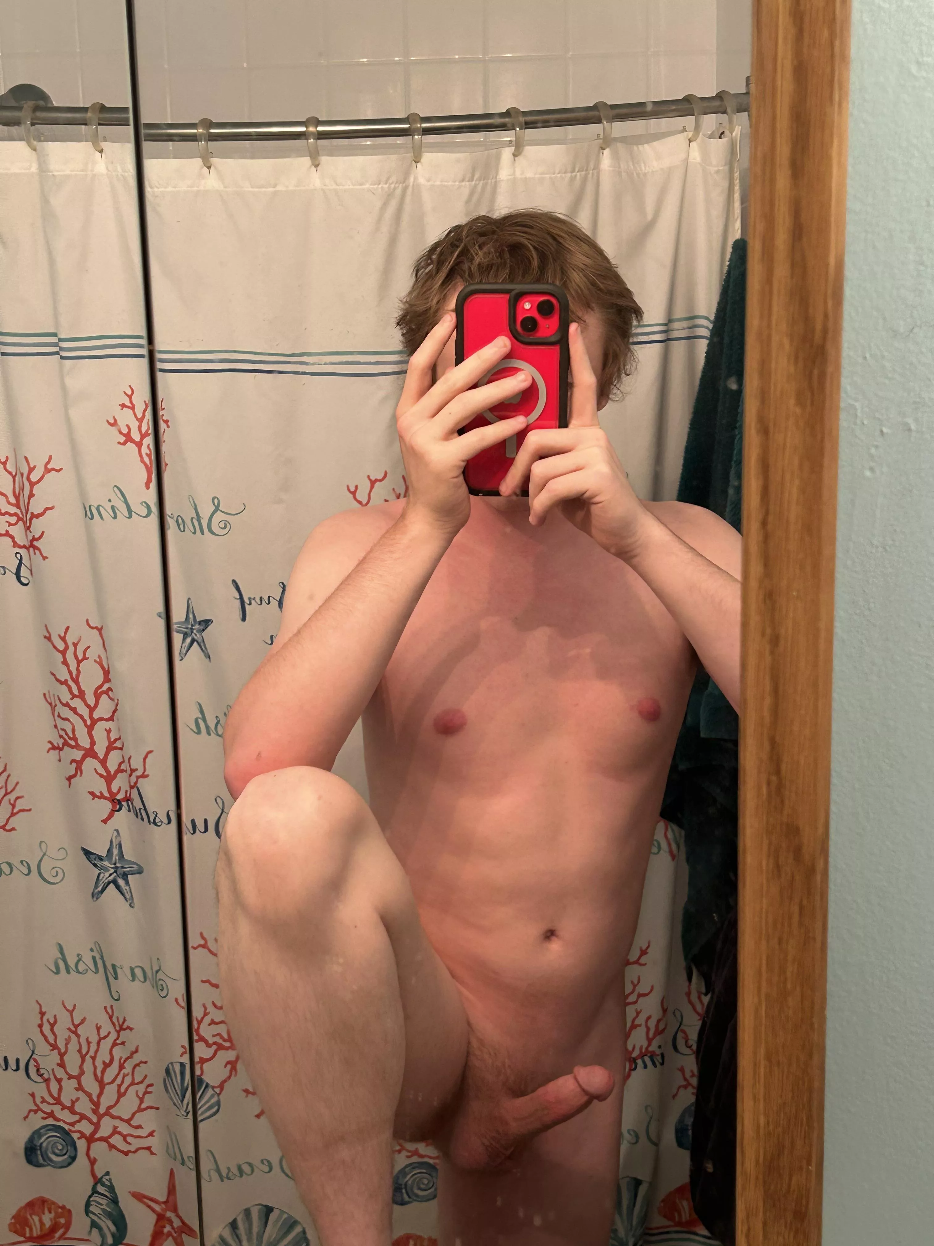 Got out of the shower after work super horny