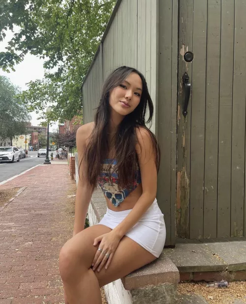 Guess what panties are underneath…