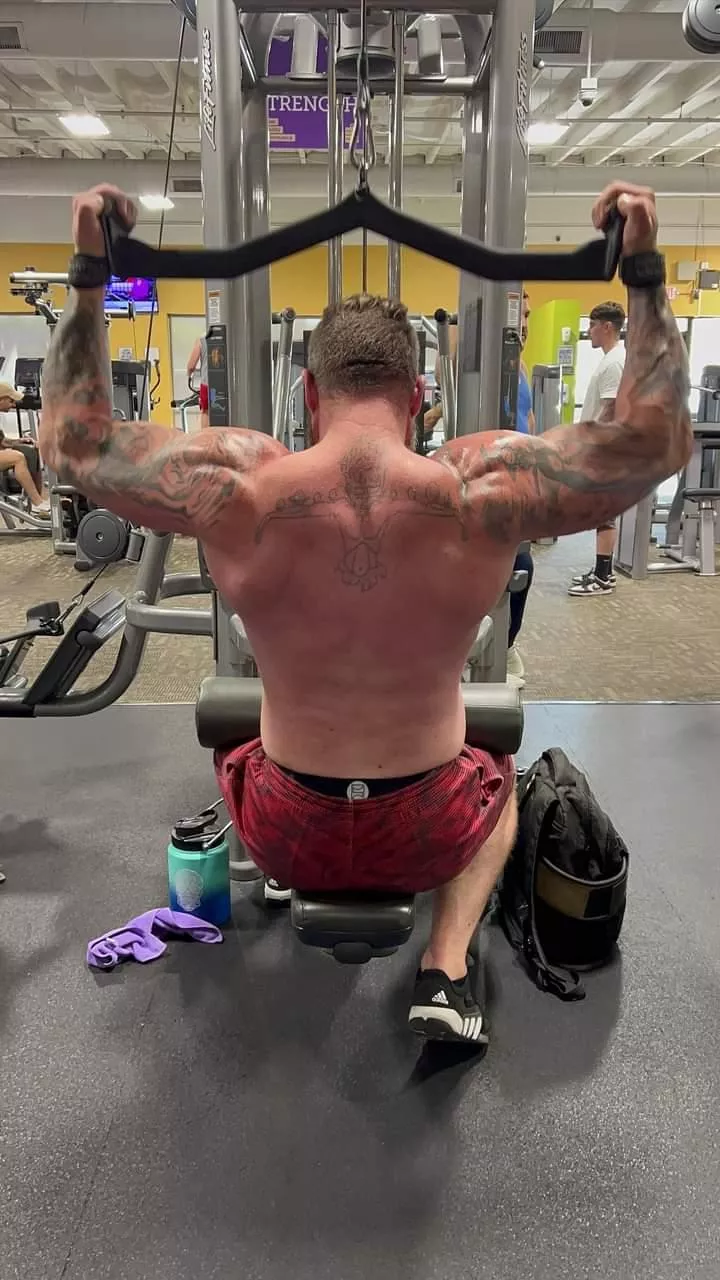 Had to take the shirt off (m)