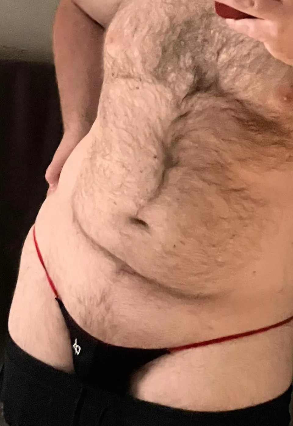 Heya boys, like my new thong? 😘