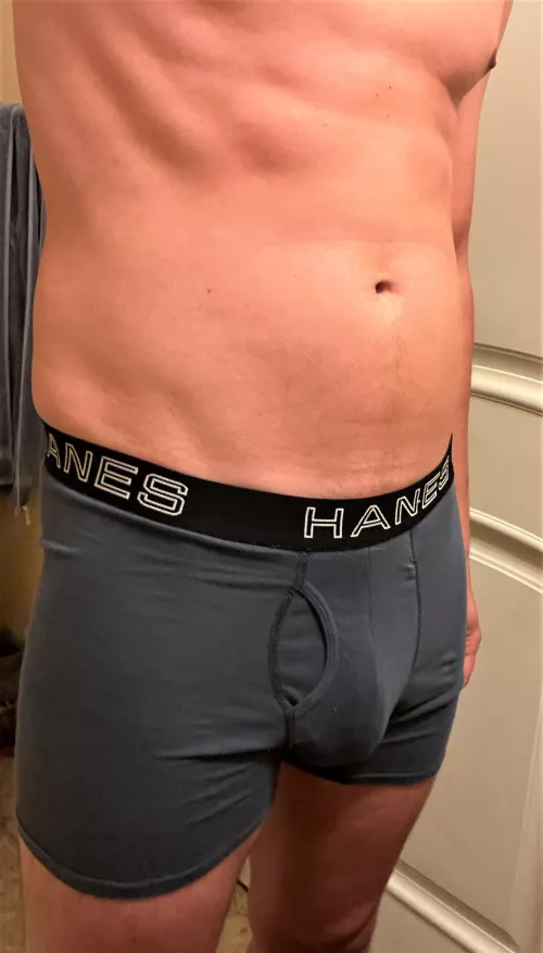 Just me in some Hanes