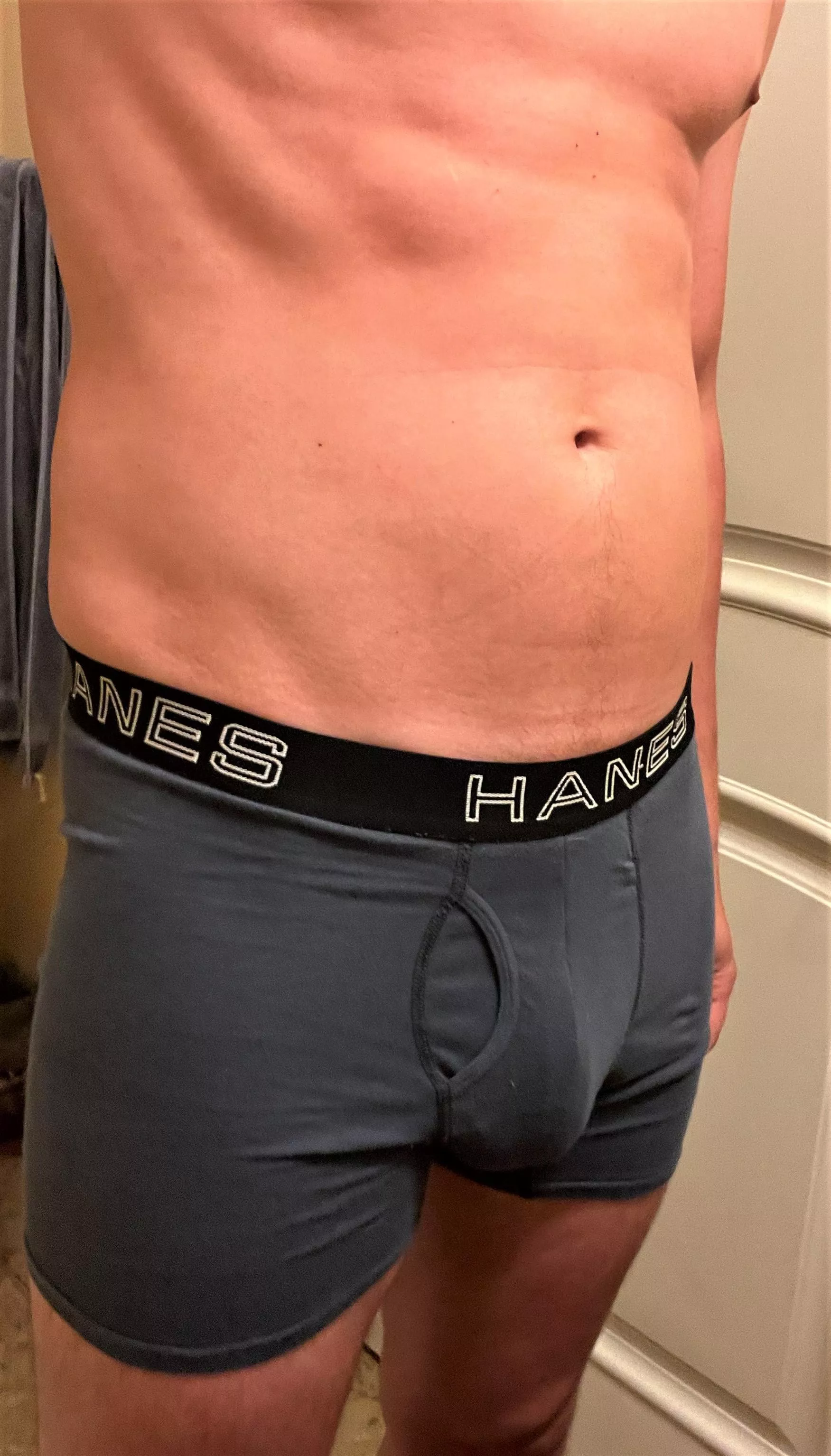 Just me in some Hanes
