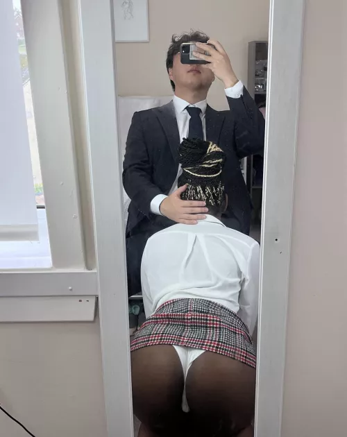Love it when daddy sticks his cock in my mouth