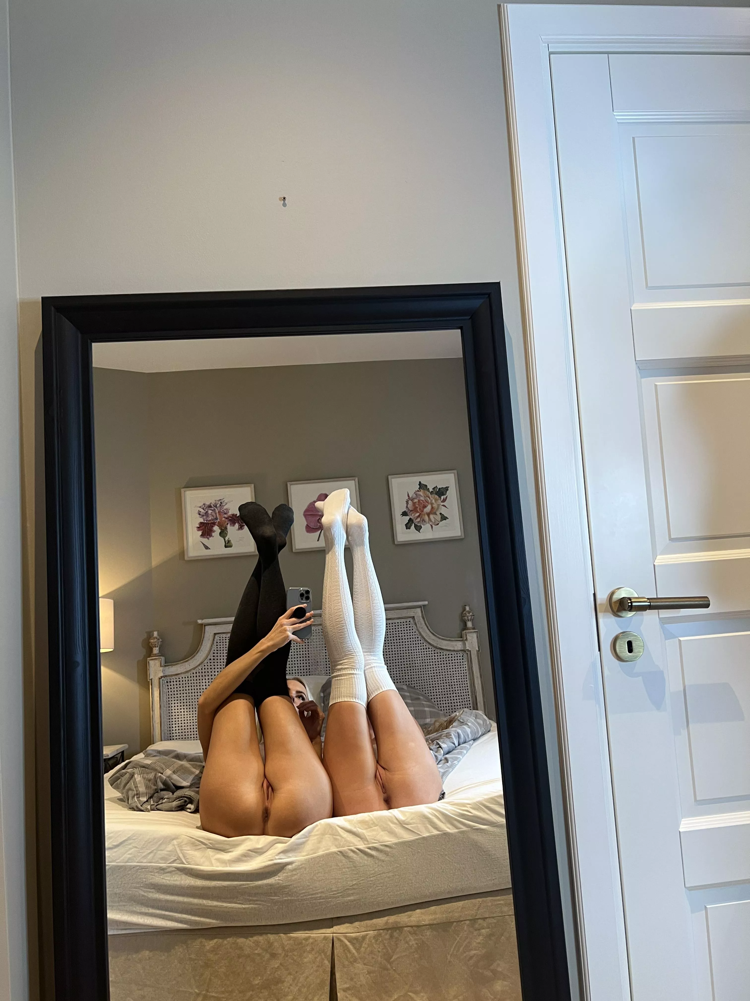 Make our pussy wet and lick the clits until we moan like little girls