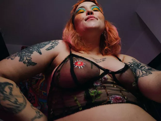 Me on in black bra :3