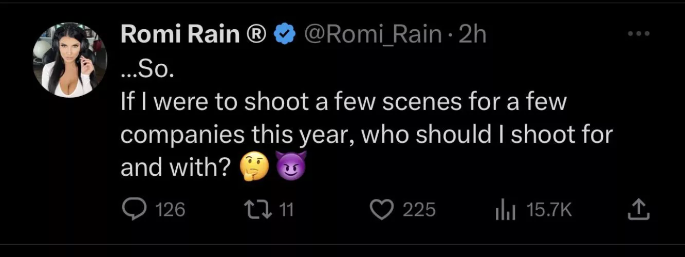 Music to my fucking ears 😈 it’s beeen way too long