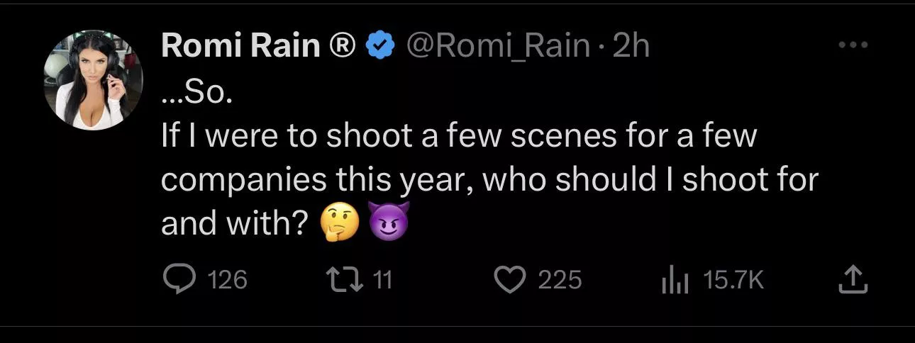 Music to my fucking ears 😈 it’s beeen way too long