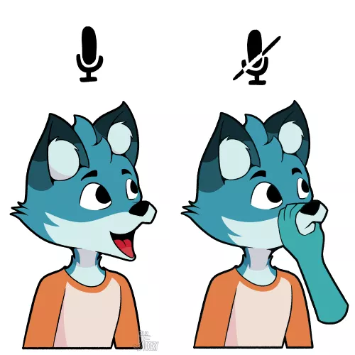 Mute (Drawing by me)