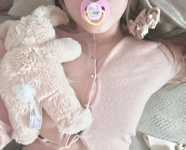 My first pacifier 💗