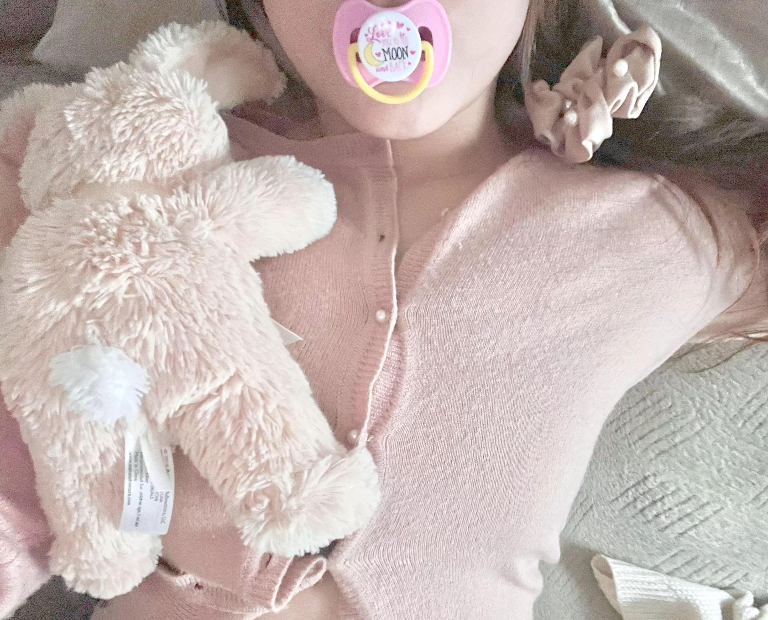 My first pacifier 💗