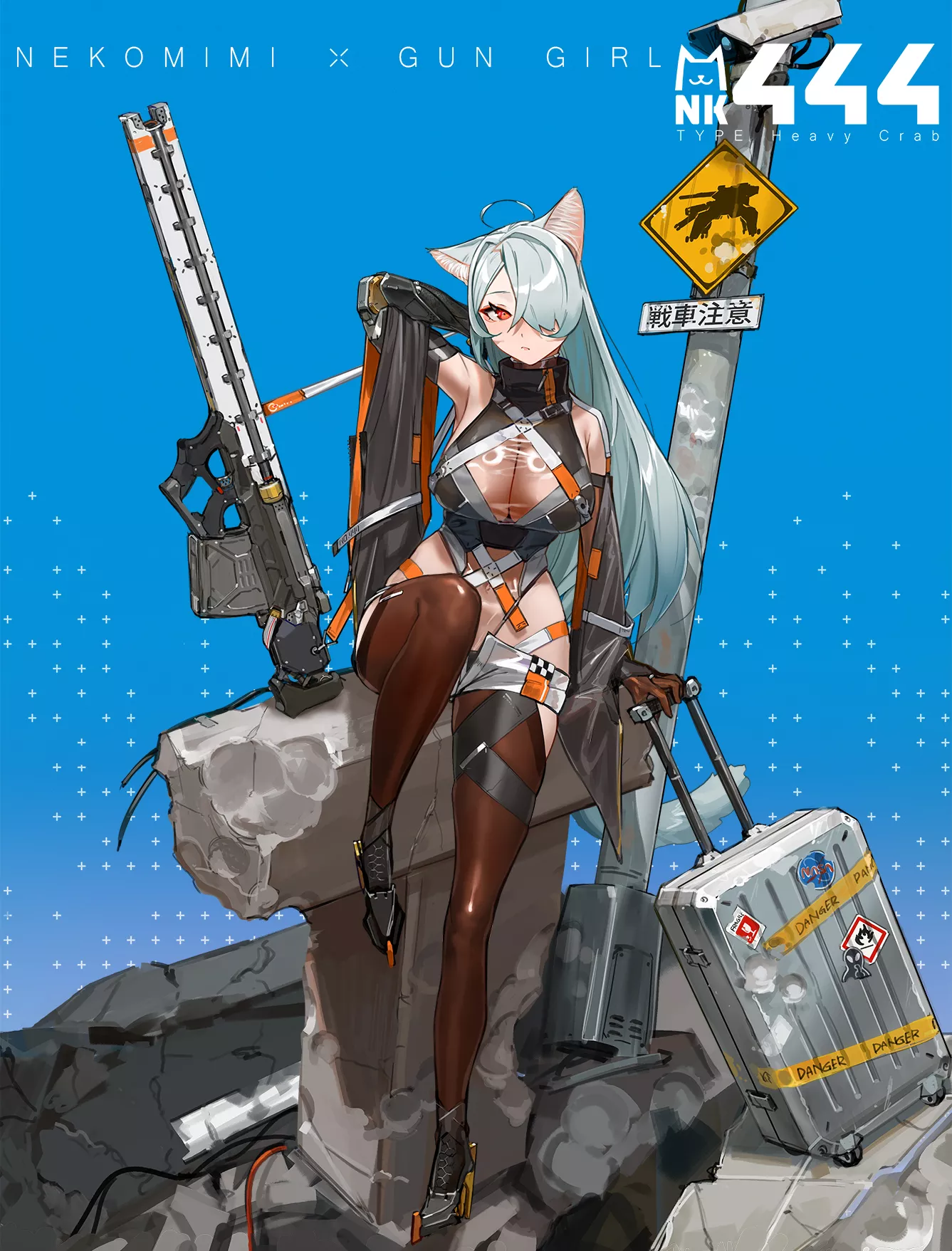 Nekomimi x Gun Girl (Kare Huang) [Original]