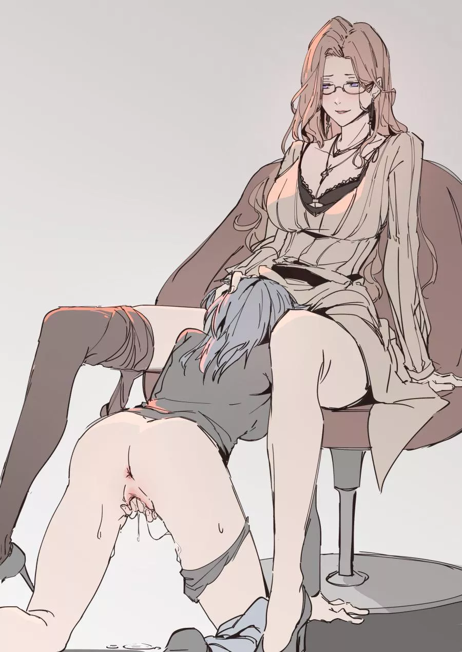 On her knees [Path to Nowhere]