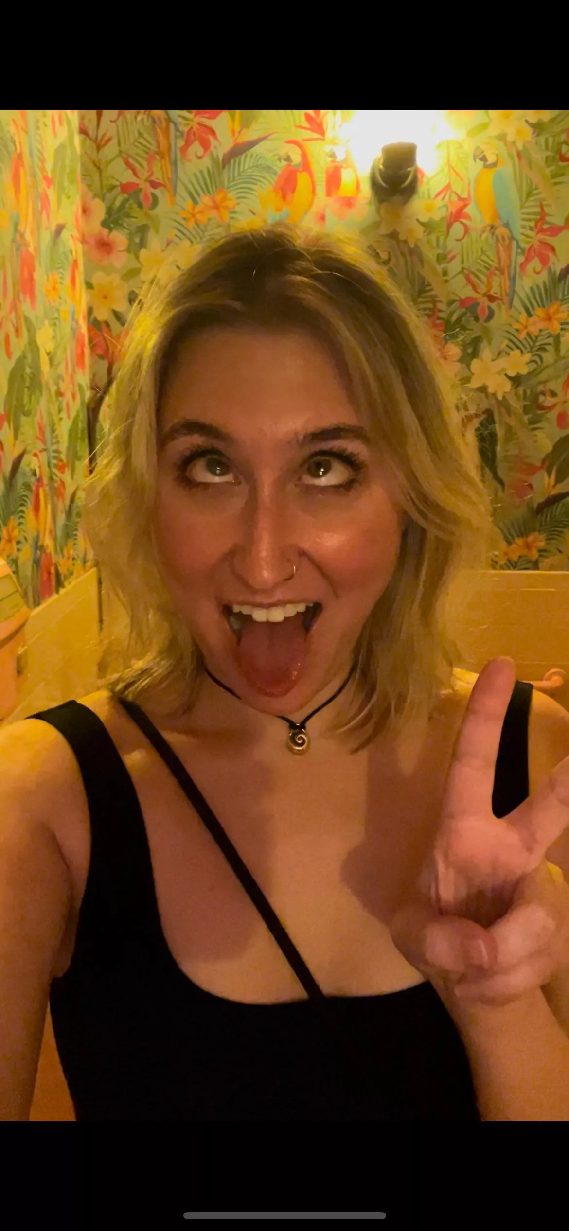 Practicing for you Daddy 😘