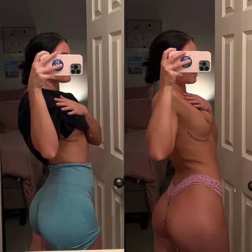 Pulling out or filling me up <3