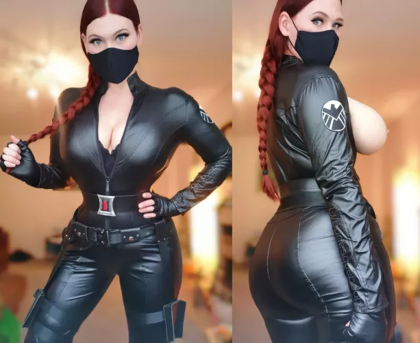 Romanoff is packing in the front AND the back. 💁🏻‍♀️