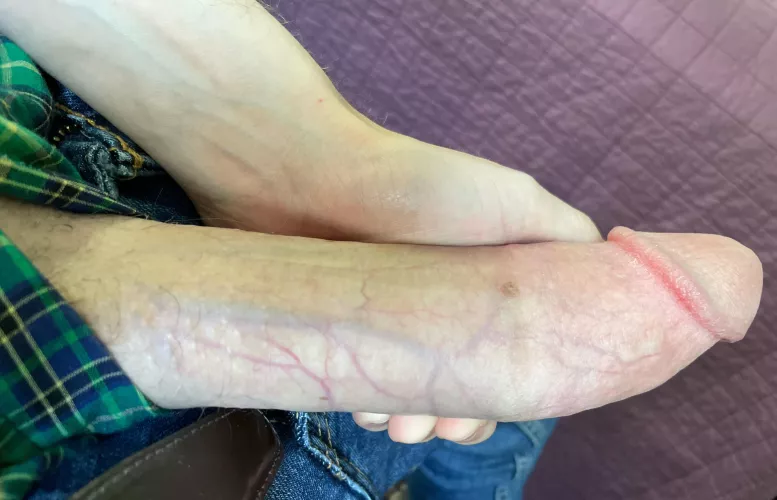 So horny I just had to pull it out and start stroking