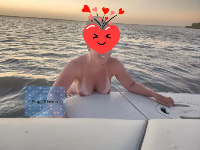 Sunset an party cove.