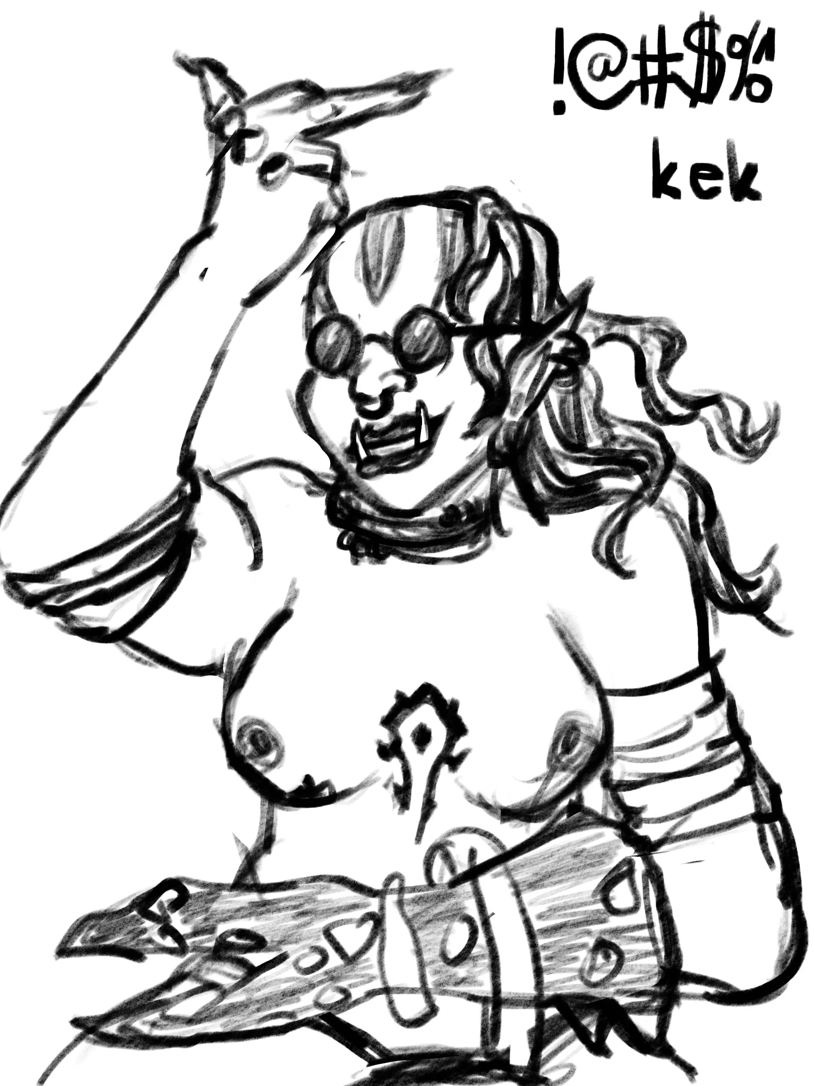 Tribute to a salty friend of mine, who finally became Gladiator last season <3