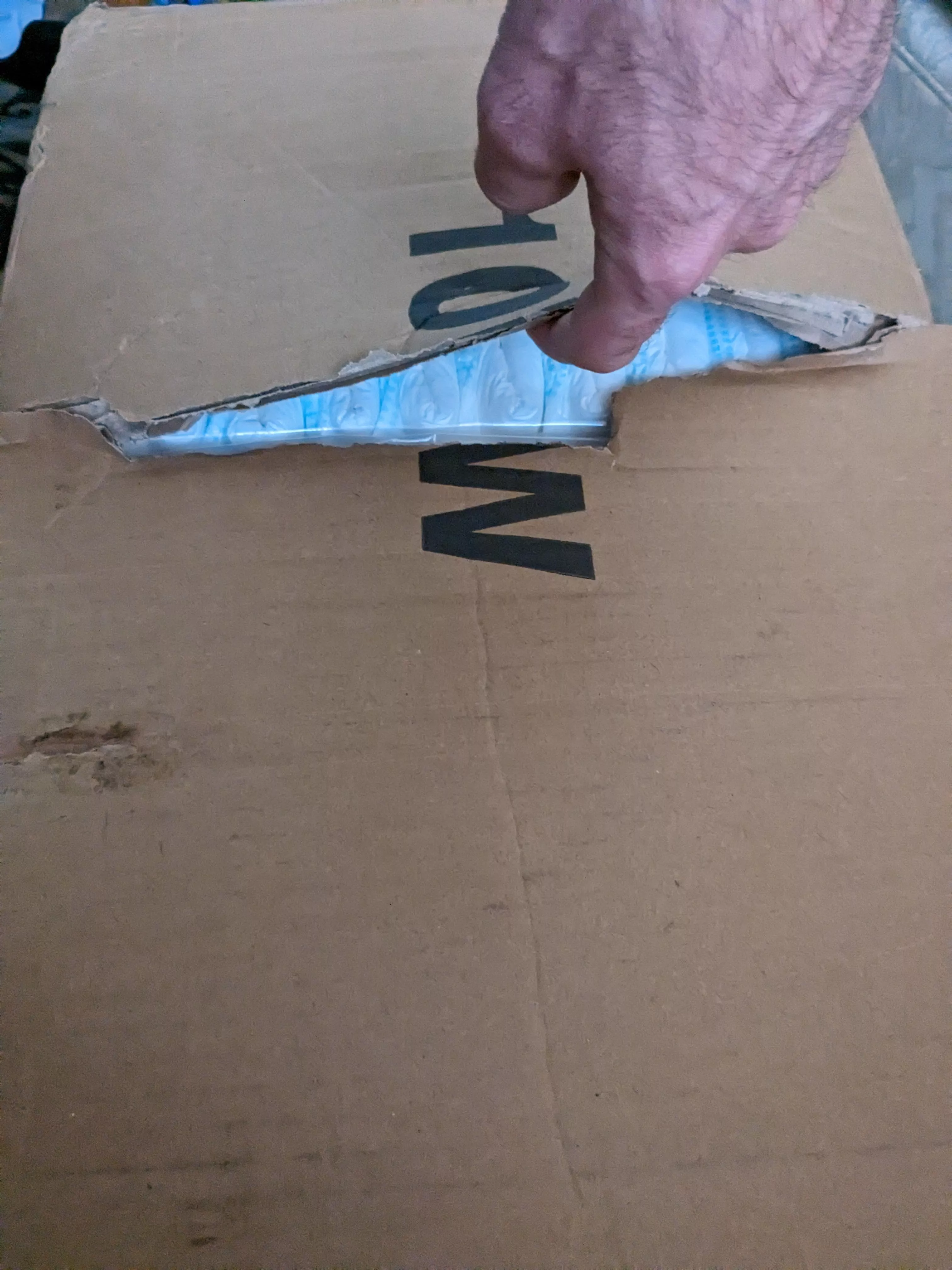 UPS delivered my package...