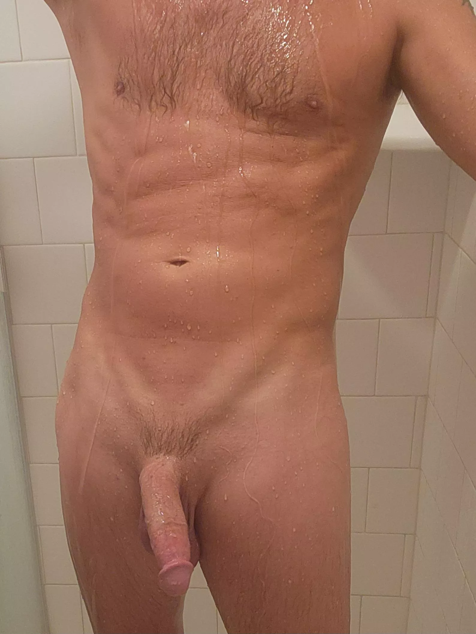 Want to come shower?
