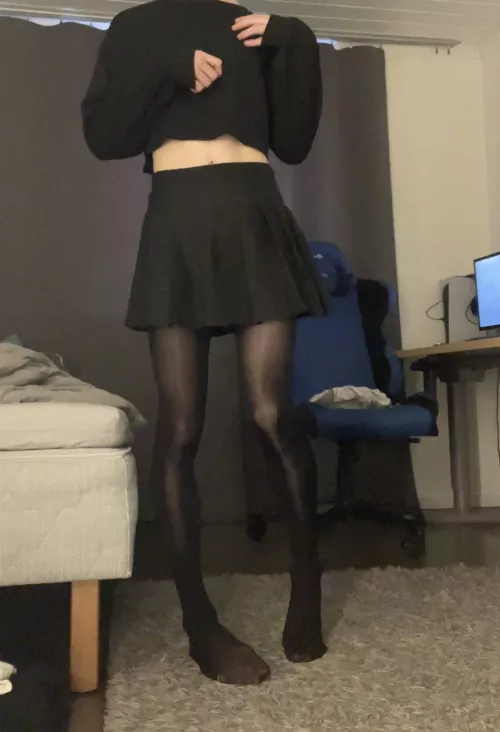 Went a bit goth 🖤