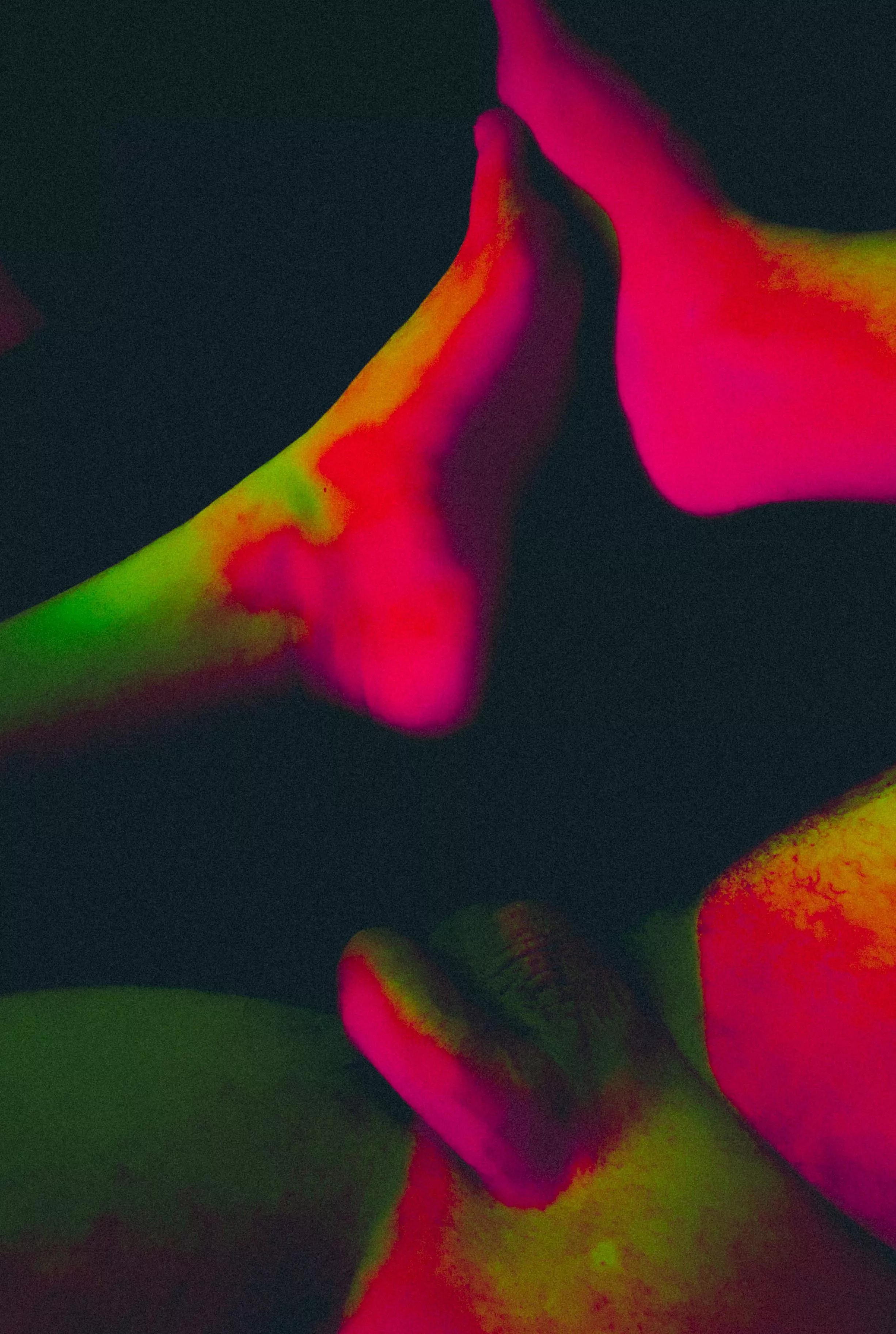 When a man changes colours