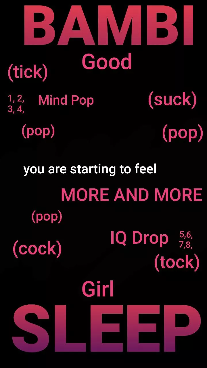 Bambi's mind after it has been fixed by the file