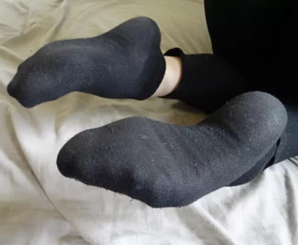 Black Ankle Socks 🖤