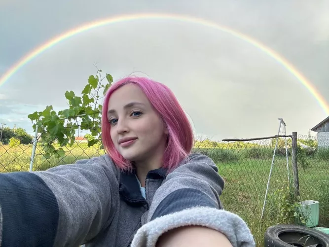 current mood matching the rainbow <3