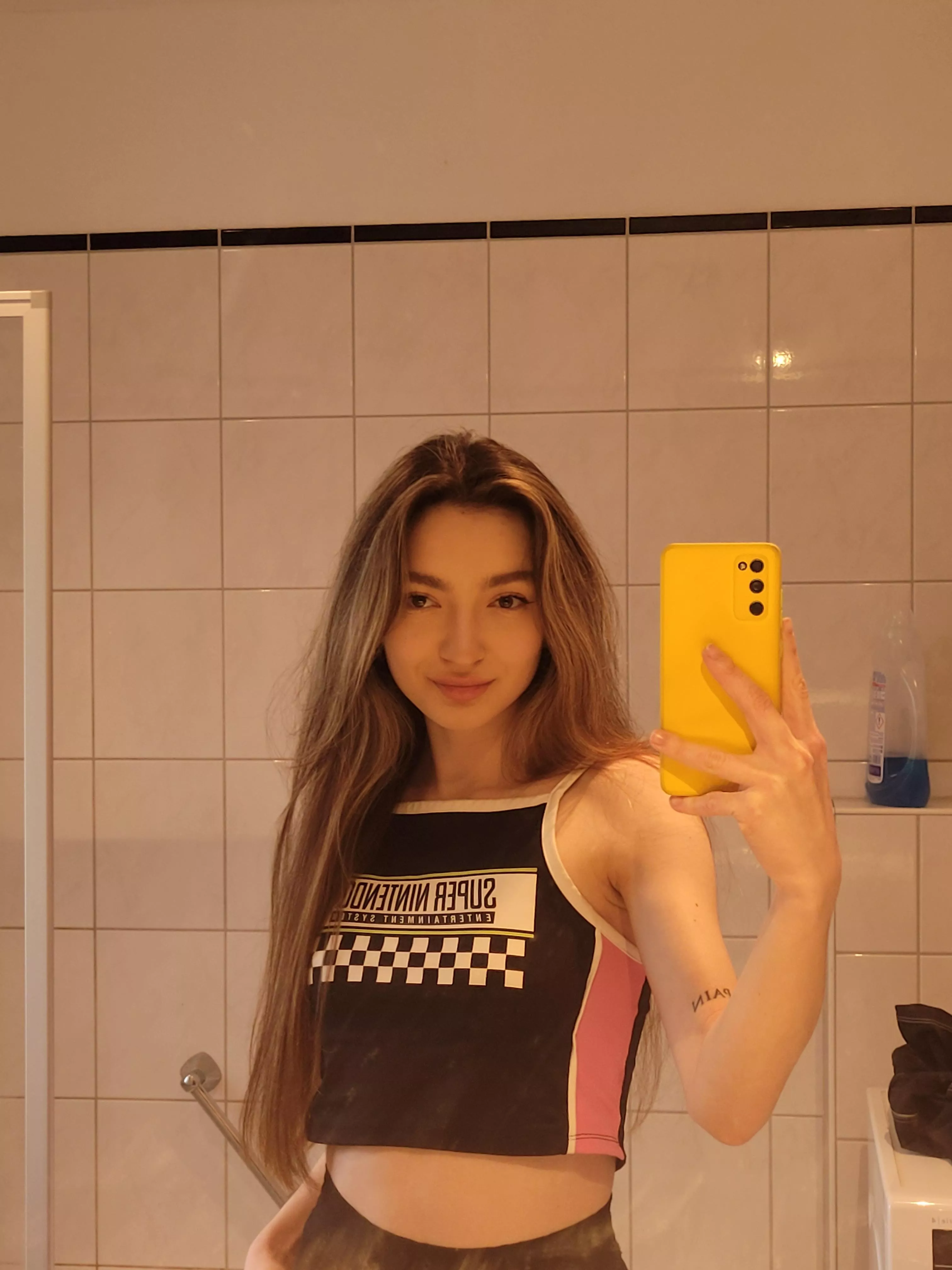 Feeling comfortable and cute