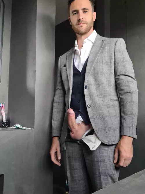 How's my wedding suit?