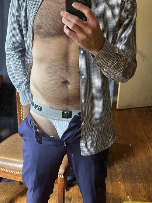 I don’t think my coworkers know I’m a jock guy