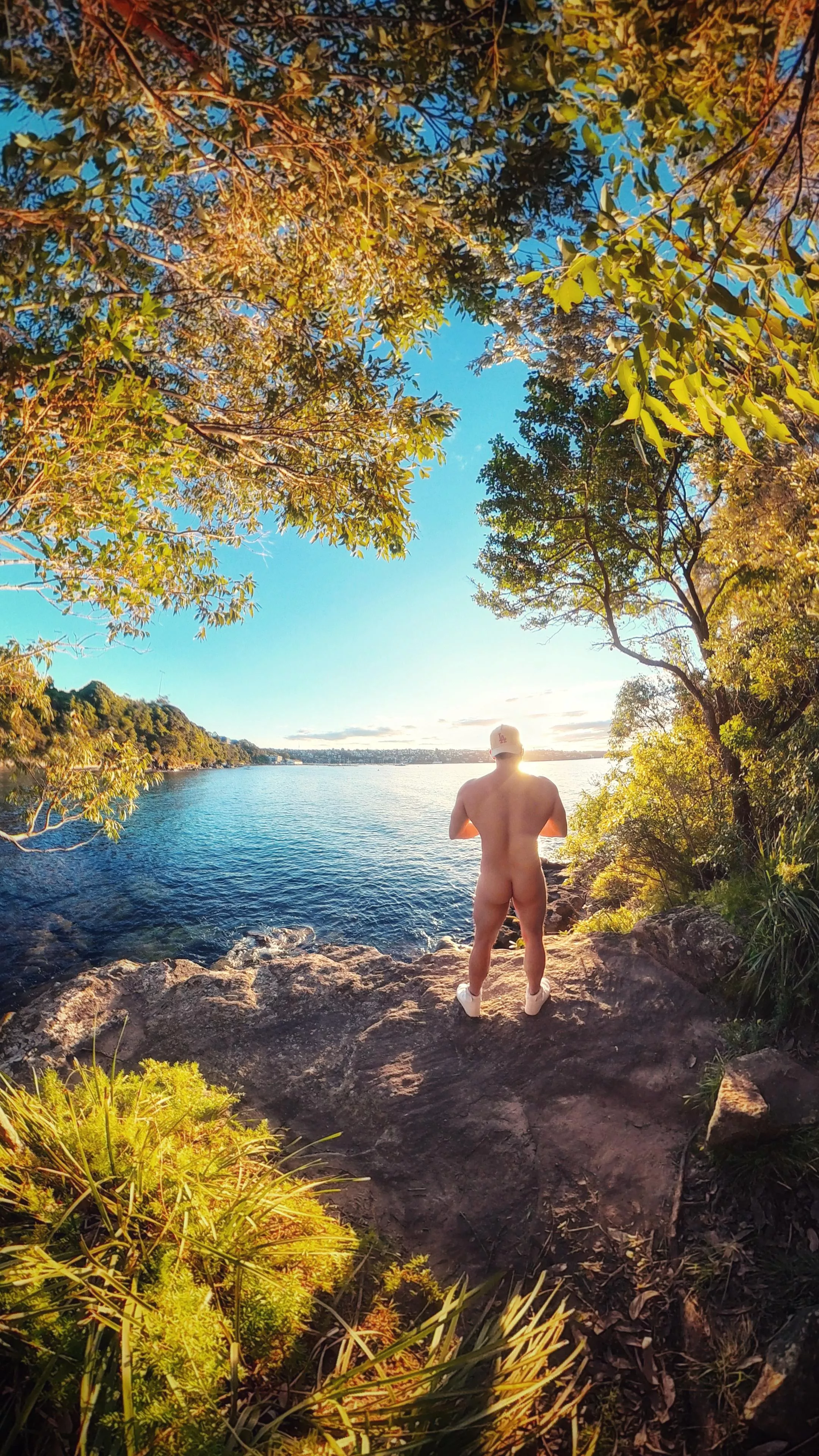 I love being naked. I'm a free spirit!