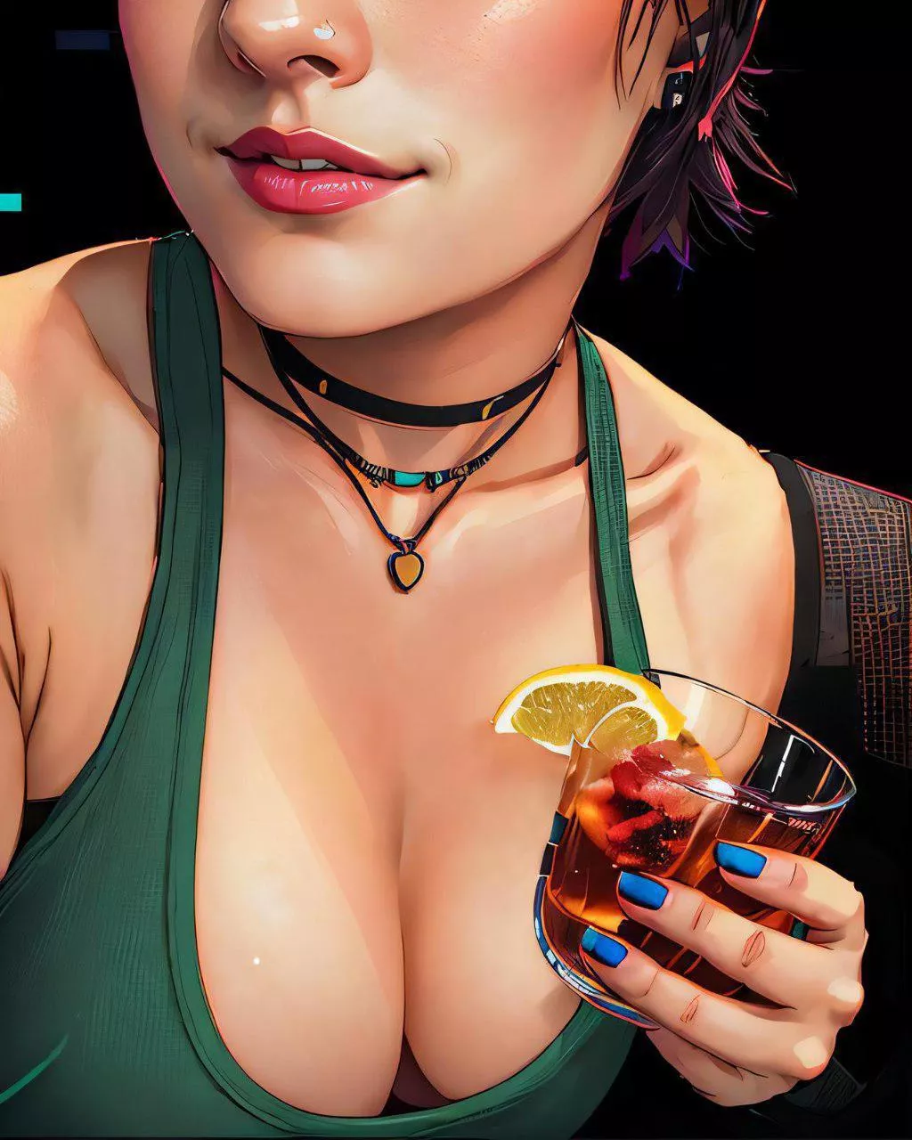 I’m animated in bed, too