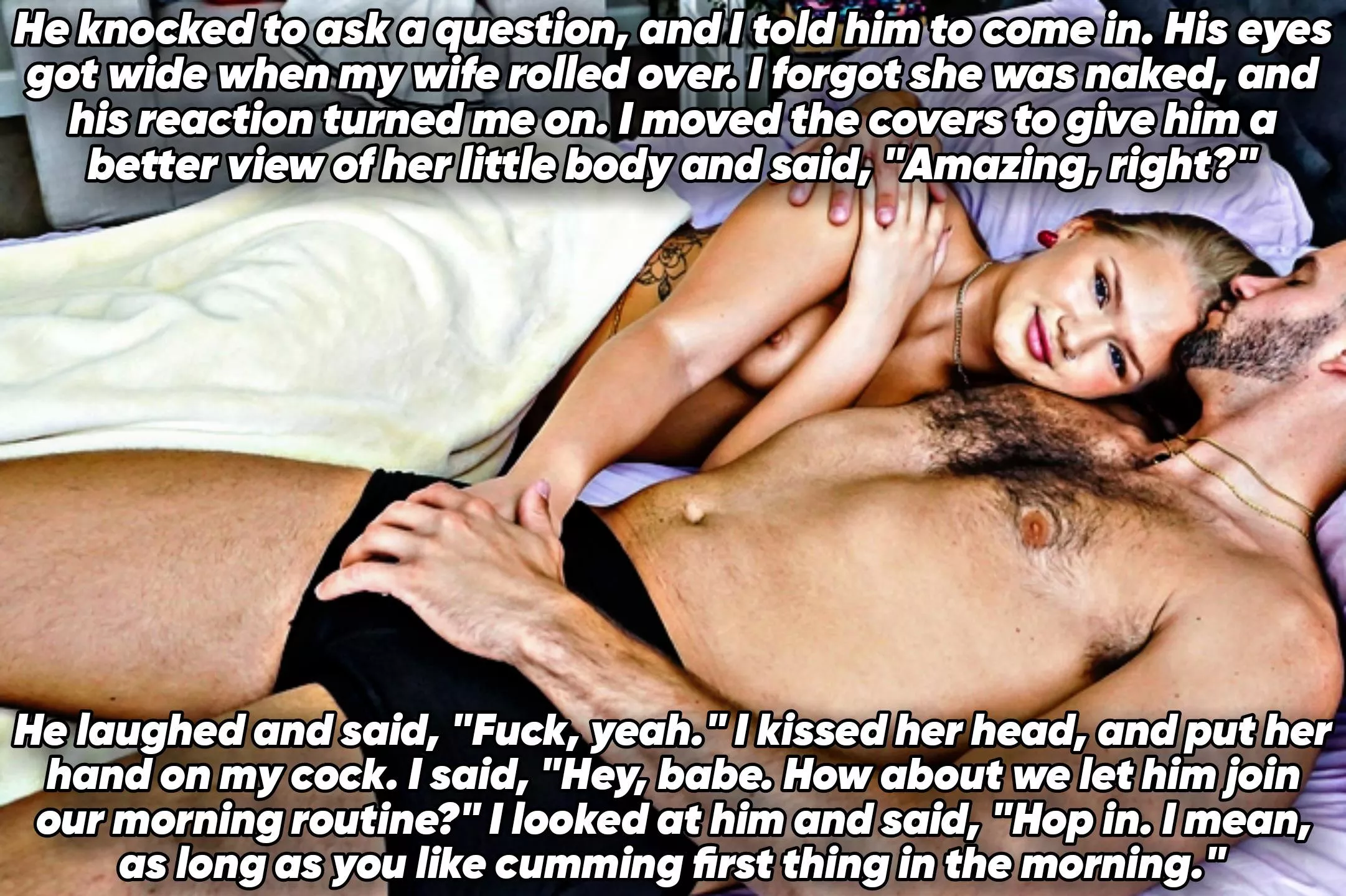 Joining our morning routine...