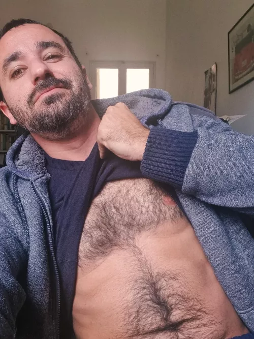 Just showing off my chest ;-)