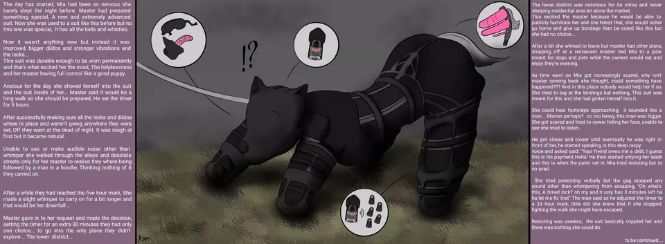 Mia's new suit (X-Post /r/sissyhentaibdsm)