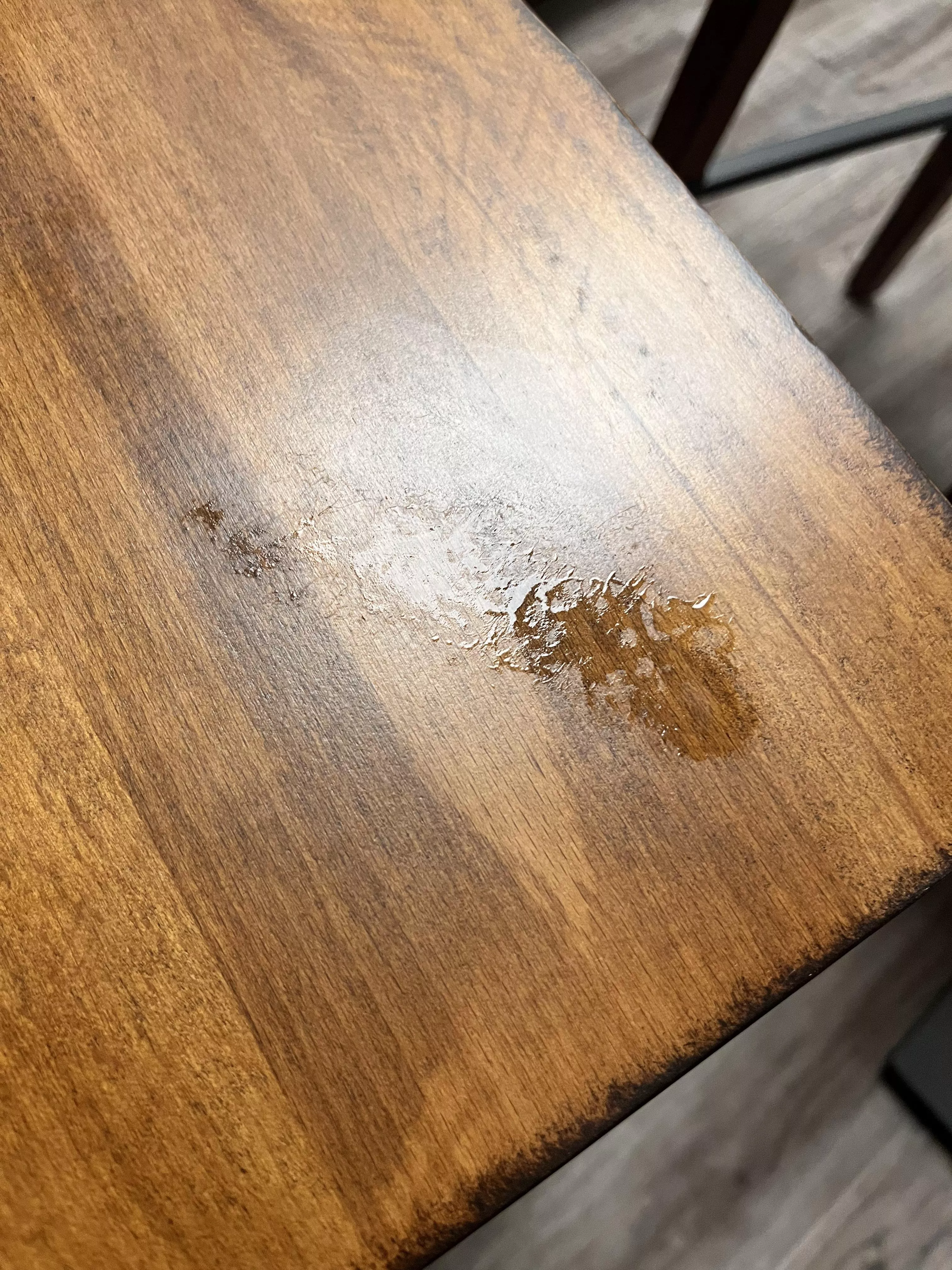 No panties at the office, left a wet spot