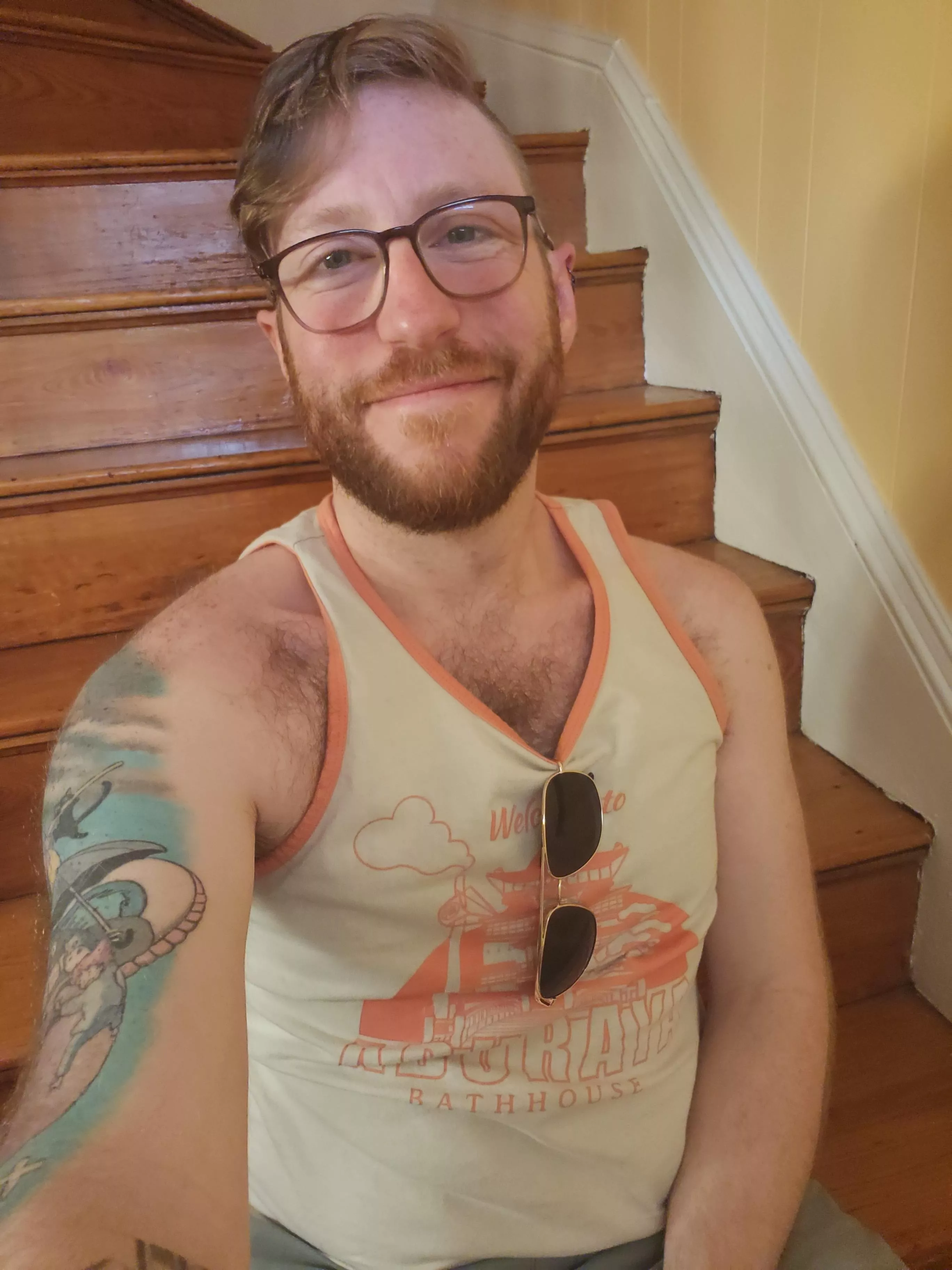Not a fan of the heat, but I don't mind having to wear tanktops.