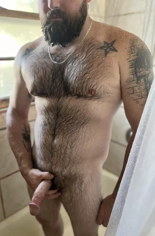 Nothing like a hot shower after a long day [37]