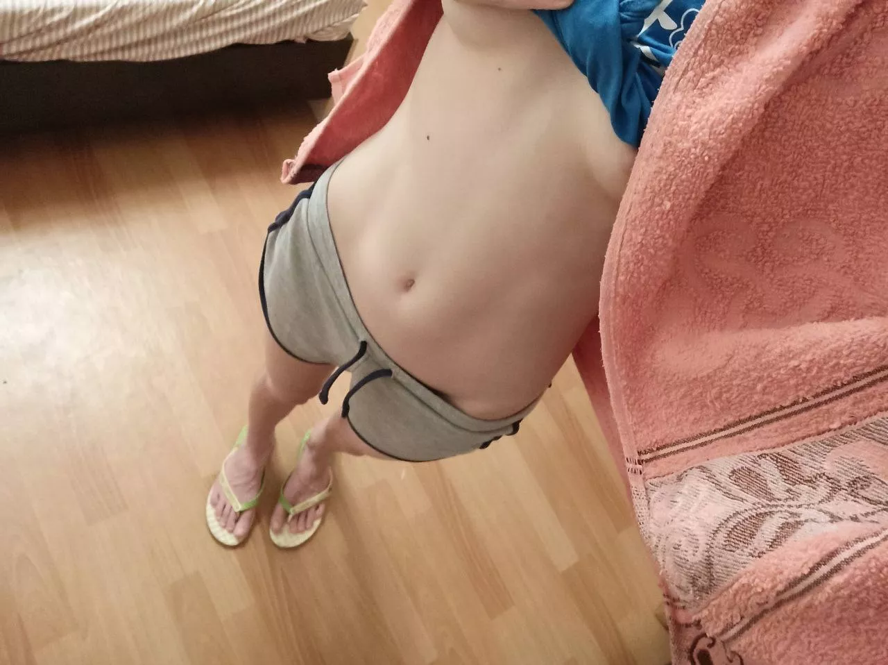 Quick selfie after the shower