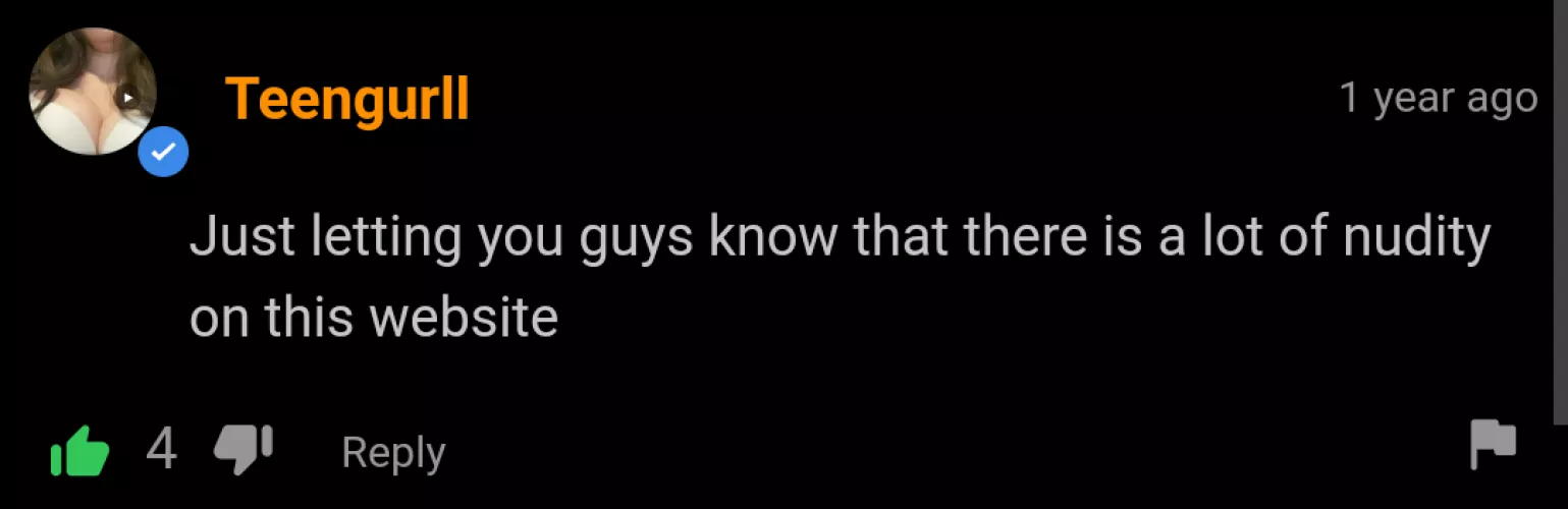 She is doing god's work here.