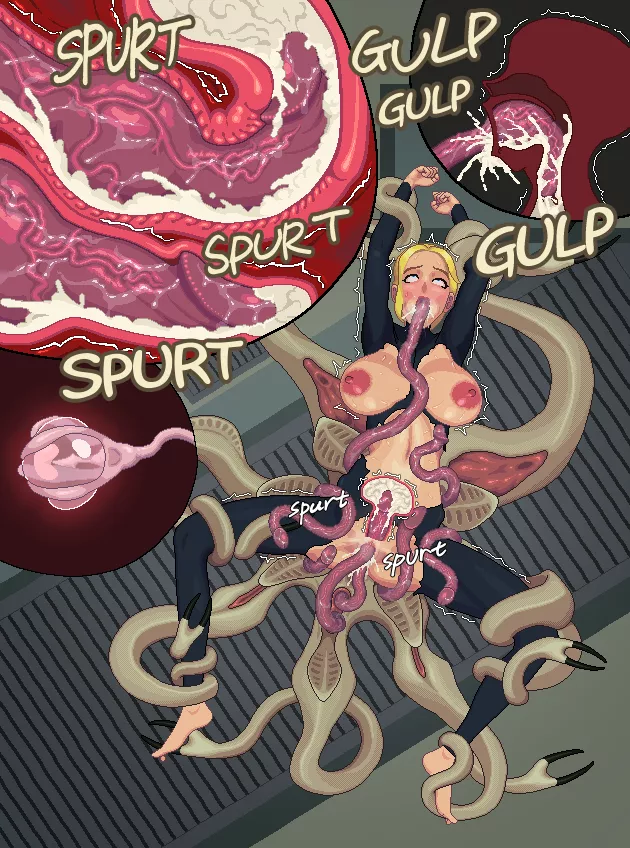 Submitted to Prometheus tentacles (blackguard)