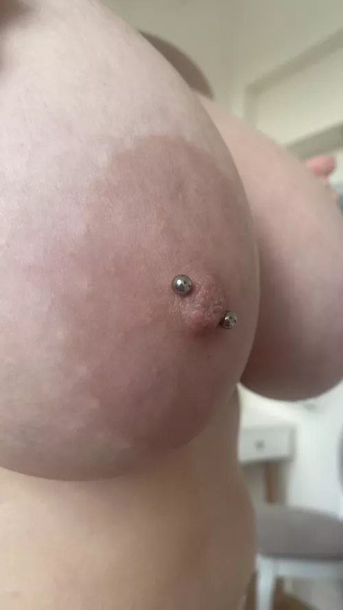 Suck gently on my nipples