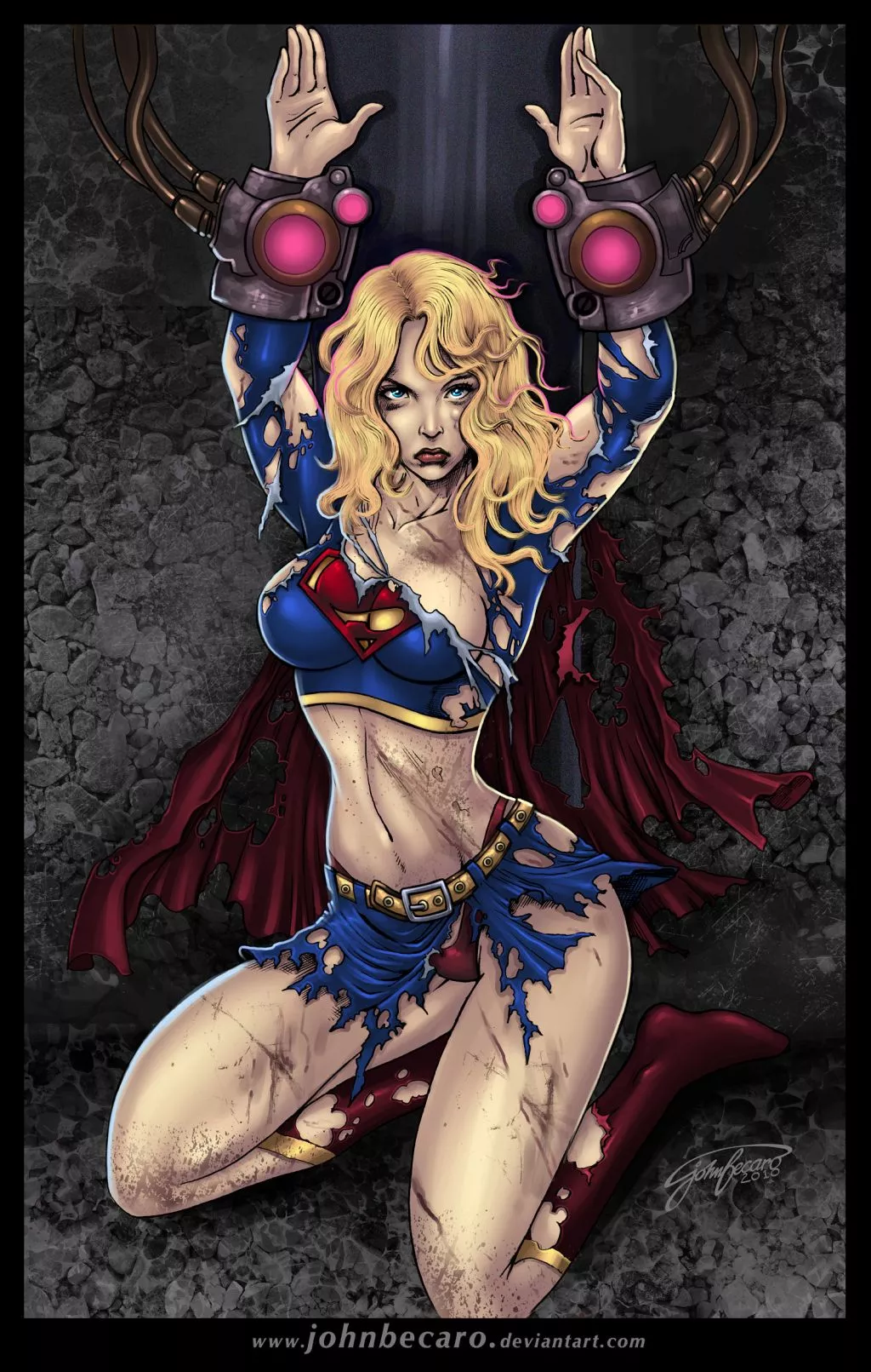 Supergirl has been neutralized, what fate awaits her young body