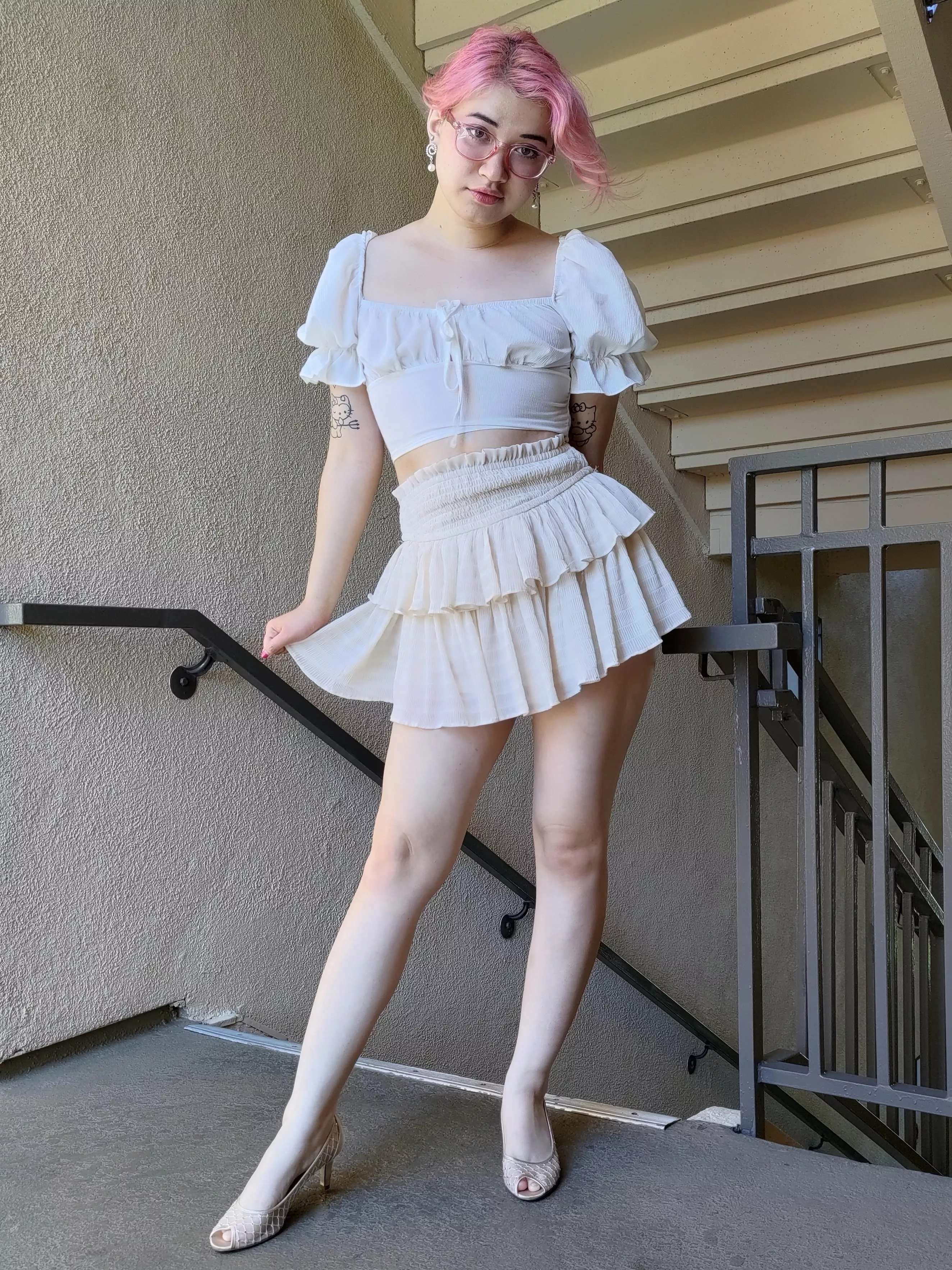 Thrifted this top recently and I love it so much!🌈🥰