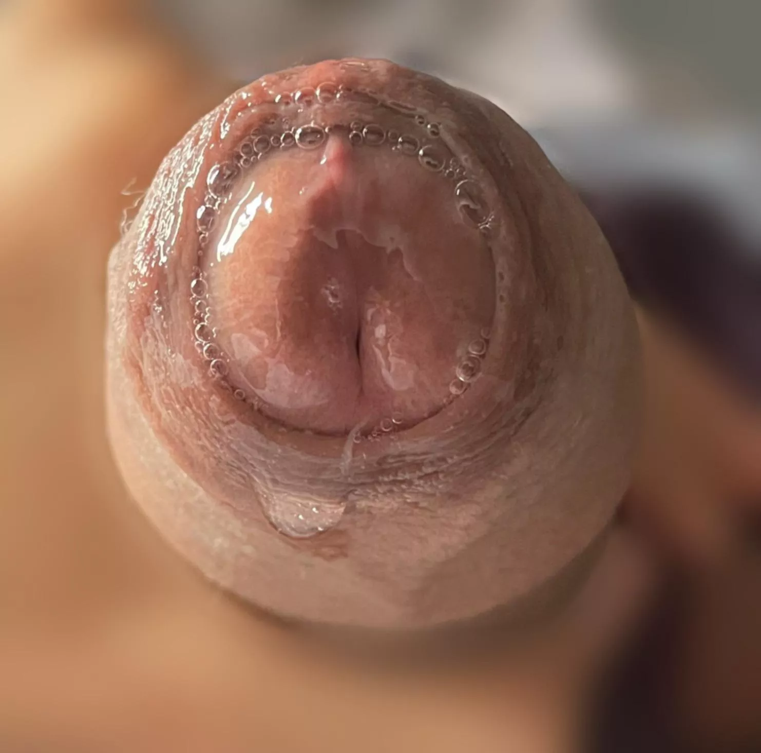 Uncircumcised precum