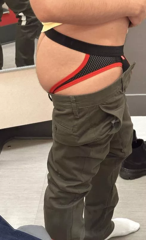 Wearing it in public makes me so horny